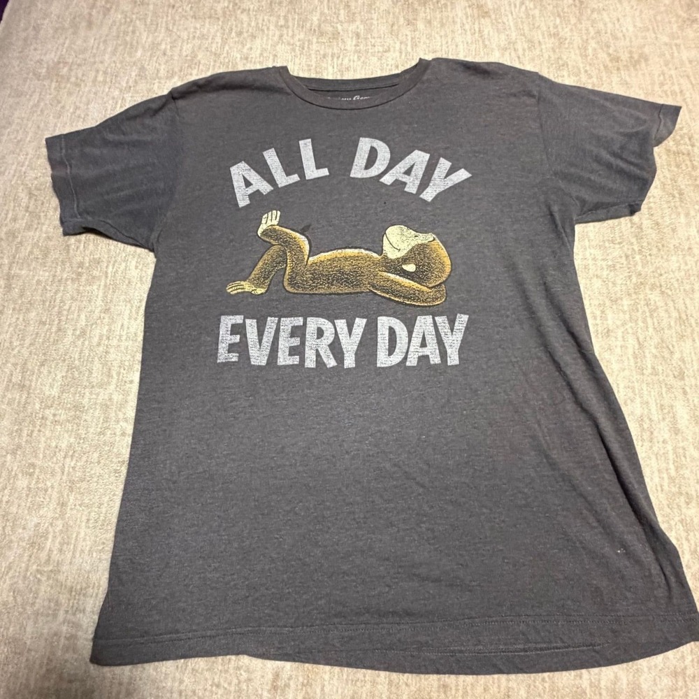 Curious George adult tshirt